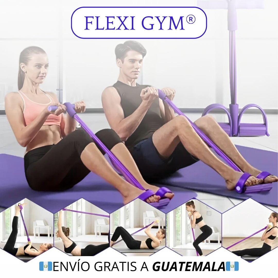 BANDA DE EJERCICIOS CON PEDAL | Flexi Gym